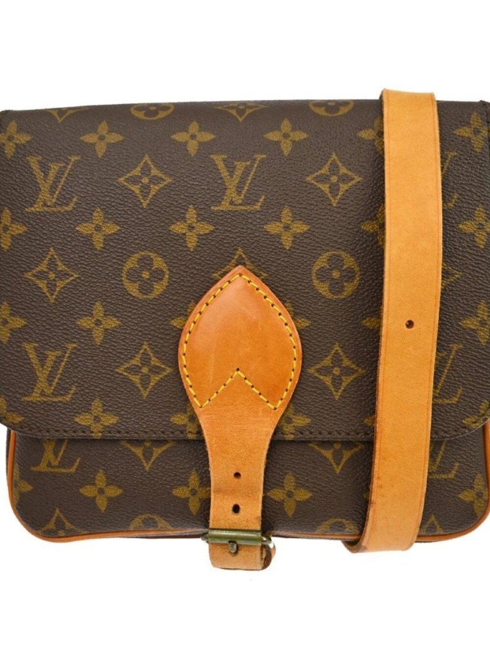 LOUIS VUITTON CARTOUCHIERE MM SHOULDER BAG